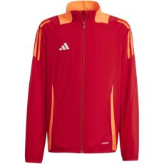 adidas Tiro 24 Competition bemutató piros gyerek szabadidő felső