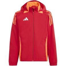 adidas Tiro 24 Competition piros gyerek minden időjáráshoz dzseki