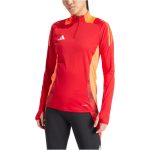 adidas Tiro 24 Competition tréning piros női pulóver
