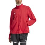 adidas Adizero Essentials piros női futódzseki