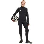    adidas Tiro 25 Competition 1/4 cipzáros fekete gyerek pulóver