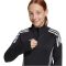  adidas Tiro 25 Competition 1/4 cipzáros fekete gyerek pulóver