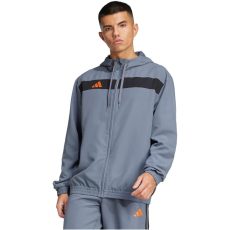 adidas Tiro 25 Essentials szőtt cipzáros szürke férfi szabadidő felső