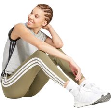 adidas Essentials 3 csíkos pamut női feszes nadrág
