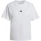  adidas Essentials Small Logo pamut fehér női póló