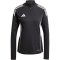 adidas Tiro 25 Competition 1/4 cipzáros fekete női pulóver