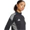 adidas Tiro 25 Competition 1/4 cipzáros fekete női pulóver