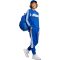 adidas Seasonal Essentials Tiberio 3-Stripes kapucnis kék gyerek pulóver