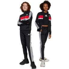 adidas Seasonal Essentials Tiberio 3-Stripes fekete gyerek szabadidő garnitúra