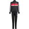adidas Seasonal Essentials Tiberio 3-Stripes fekete gyerek szabadidő garnitúra
