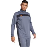   adidas Tiro 25 Essentials 1/4 cipzáros szürke férfi pulóver