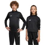   adidas Tiro 25 Essentials 1/4 cipzáros fekete gyerek pulóver