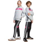   adidas Tiro 25 Essentials szőtt fekete/fehér/pink gyerek nadrág