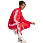 adidas Essentials 3 csíkos piros női tréningruha