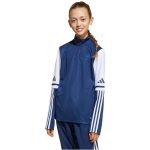 adidas Squadra 25 1/4 cipzáras sötétkék gyerek pulóver
