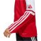 adidas Squadra 25 cipzáras piros gyerek felső