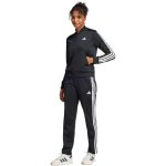 adidas Essentials 3 csíkos fekete női tréningruha