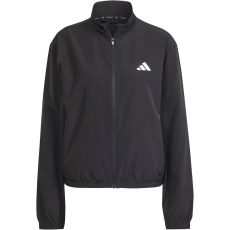 adidas Train Essentials 3-Stripes cipzáras fekete női szabadidő felső