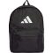  adidas Classic Back to School 3 csíkos fekete hátizsák