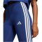  adidas Essentials 3-Stripes pamut kék női feszes nadrág