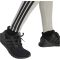 adidas Essentials 3 csíkos pamut szürke női feszes nadrág