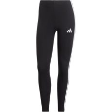 adidas Essentials 3 csíkos pamut fekete női feszes nadrág