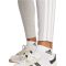 adidas Essentials 3-Stripes pamut világosszürke női feszes nadrág adidas Essentials 3-Stripes pamut világosszürke női feszes nadrág