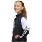  adidas Squadra 25 1/4 cipzáras fekete gyerek pulóver