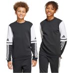 adidas Squadra 25  pamut fekete gyerek pulóver