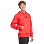   adidas Essentials Feelcozy francia frottír kapucnis piros férfi pulóver