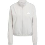   adidas Train Essentials 3-Stripes cipzáras világosszürke női szabadidő felső