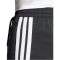 adidas Sportswear Essentials 3-Stripes Chelsea fekete férfi szabadidő rövidnadrág