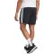 adidas Essentials 3-Stripes fekete férfi szabadidő rövidnadrág