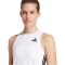  adidas Train Essentials 3-Stripes fehér női edzőfelső