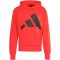 adidas Essentials Big Logo French Terry kapucnis piros férfi pulóver