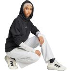 adidas Essentials Linear kapucnis fekete női pulóver