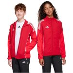   adidas Tiro 25 Competition bemutató cipzáros piros gyerek szabadidő felső