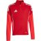 adidas Tiro 25 Competition 1/4 cipzáros piros gyerek pulóver