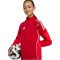 adidas Tiro 25 Competition cipzáros piros gyerek felső