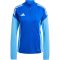 adidas Tiro 25 Competition 1/4 cipzáros kék női pulóver