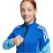 adidas Tiro 25 Competition cipzáros kék gyerek felső