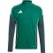 adidas Tiro 25 Competition 1/4 cipzáros zöld férfi pulóver