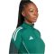 adidas Tiro 25 Competition 1/4 cipzáros zöld női pulóver