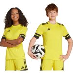 adidas Squadra 25 sárga/fekete gyerek mez