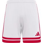 adidas Squadra 25 fehér/piros gyerek rövidnadrág