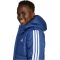 adidas Sportswear Essentials 3-Stripes bélelt kék gyerek télikabát 
