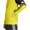 adidas Squadra 25 kapucnis sárga férfi cipzáros felső
