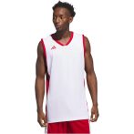   adidas Pulse Speed fehér/piros ​​​​férfi kosárlabda mez