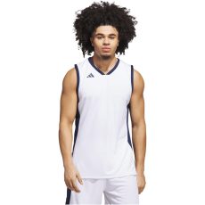 adidas Pulse Speed fehér/sötétkék ​​​​férfi kosárlabda mez
