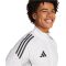 adidas Tiro 25 Competition cipzáros fehér férfi felső